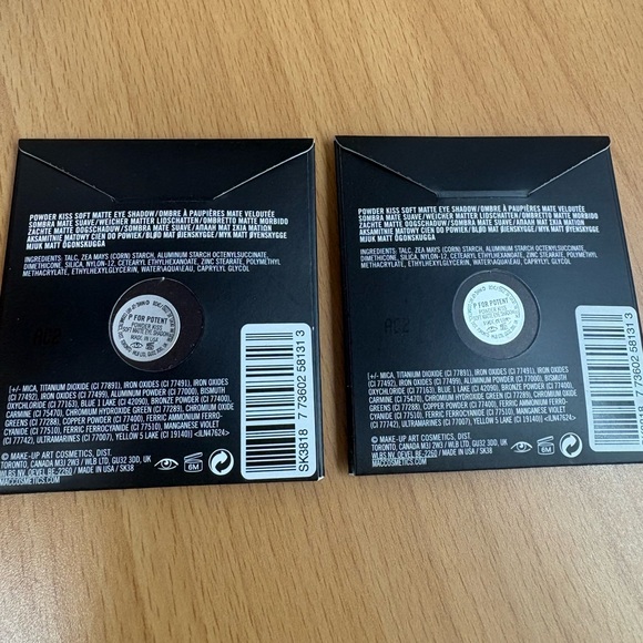 MAC Matte Eye Shadow Duo - P for Potent - Picture 2 of 2